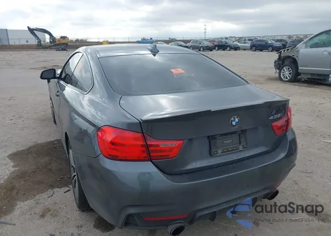 2014 BMW 435I из США, поврежденный, VIN WBA3R1C53EK191289